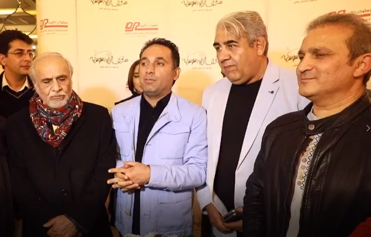 مراسم تقدیر از عوامل سریال هشتگ خاله سوسکه با حضور حسن مصطفوی
